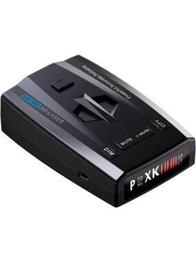 Long Range Laser Radar Detector for Cars, Suction Cup Mount, Multi-Mode, LED